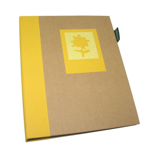 Green Earth Yellow Flower Mini Slip In Photo Album for 36 7x5 Photos