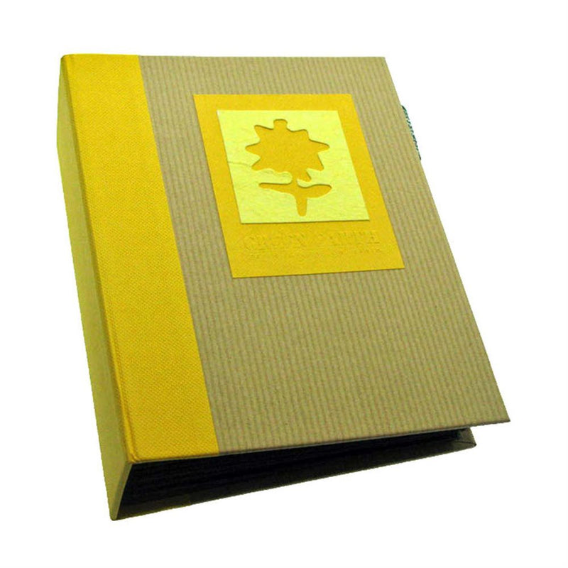 Green Earth Yellow Flower Mini Max Photo Album for 120 6x4 Photos Image 1