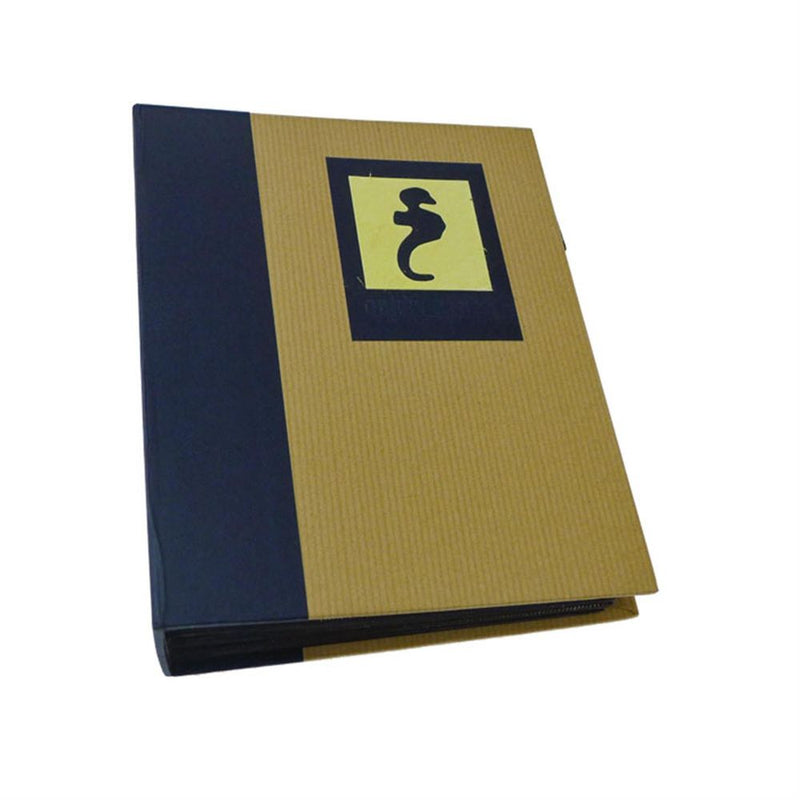 Green Earth Seahorse Mini Max Slip In Photo Album for 120 7x5 Photos - Blue Image 1