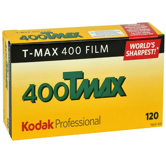 Kodak Professional Tmax ISO 400 120 Black and White Negative Roll Film - 5 Pack