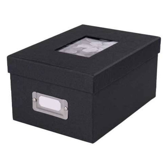 Dorr Photo Storage Box | 700 6x4 Photos | Black Image 1