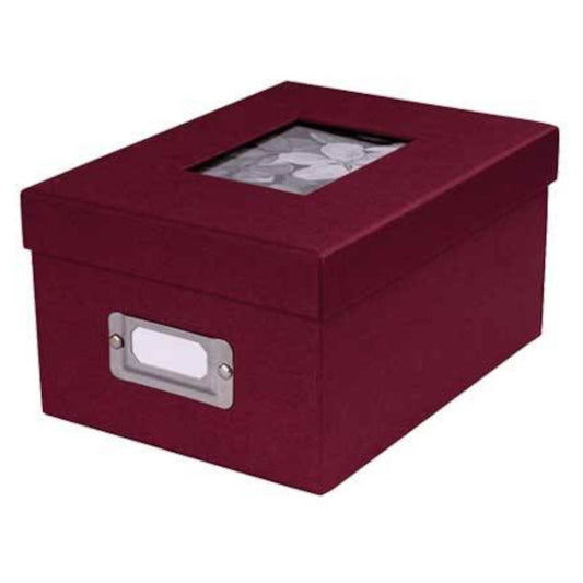 Dorr Photo Storage Box | 700 6x4 Photos | Berry