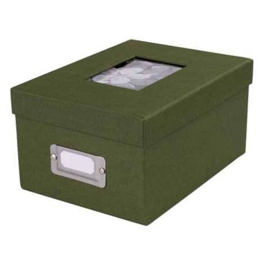 Dorr Photo Storage Box | 700 6x4 Photos | Green Image 1