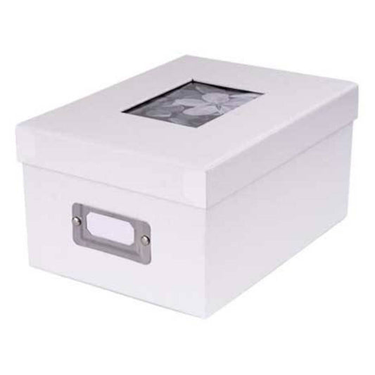 Dorr Photo Storage Box | 700 6x4 Photos | White Image 1