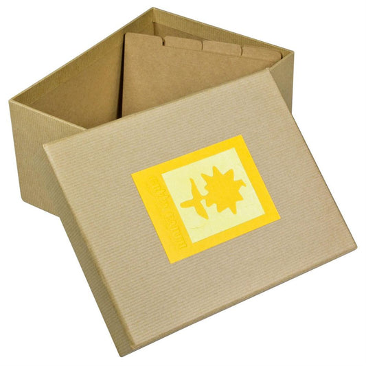 Green Earth Yellow Flower Photo Box for 700 7x5 Photos