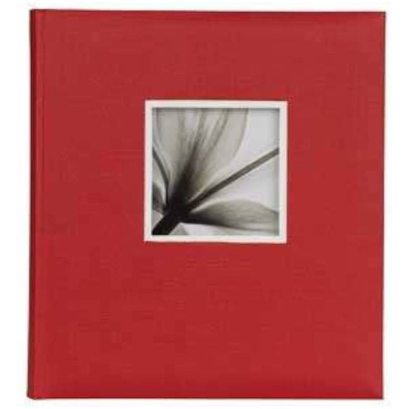 Unitex Traditional Bookbound Photo Album | Red | 100 Pages Image 1