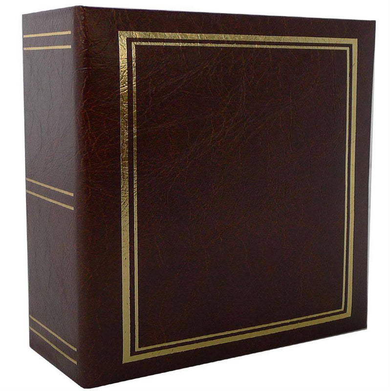 Dorr Classic Slip In 6x4 Brown Album - 200 Photos Image 1