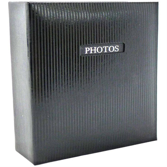 Elegance Black Traditional Photo Album - 50 Sides Overall Size 12.5x11.5"