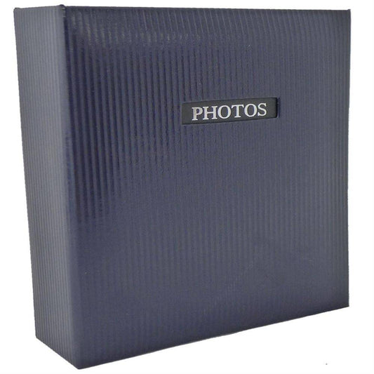 Elegance Blue Traditional Photo Album - 50 Sides Overall Size 12.5x11.5"