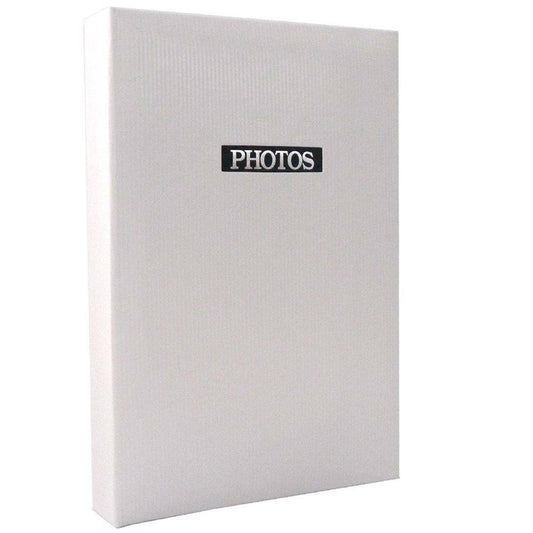 Dorr Elegance Slip In White Photo Album for 300 6x4 Photos Image 1