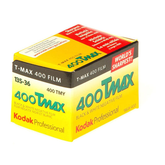 Kodak Professional Tmax ISO 400 36 Exp Black and White 35mm Print Film Image 1