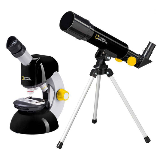 National Geographic Telescope/Microscope Set With Smartphone Holder Image 1