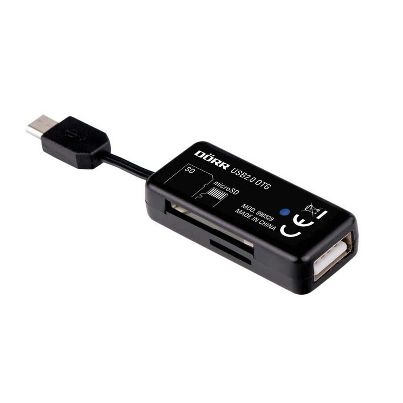 Dorr USB 2.0 On-The-Go Micro USB Card Reader for SD / Micro SD Image 1