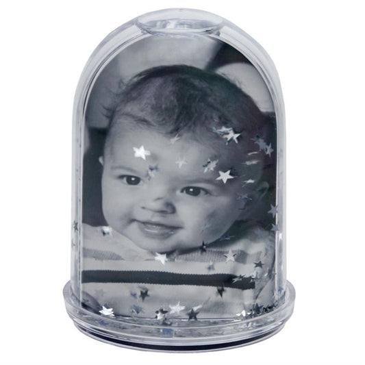 Dorr High Photo Snow Globe with Silver Stars Image 1