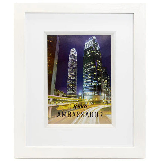 Kenro Ambassador Photo Frame - White