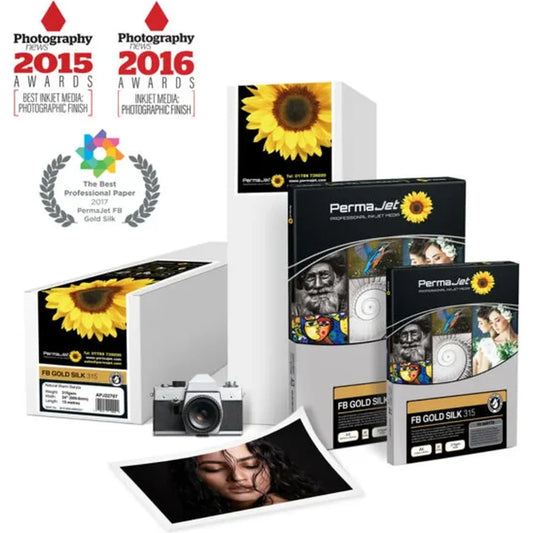 PermaJet FB Gold Silk 315 Photo Paper 60" - 15 Metres
