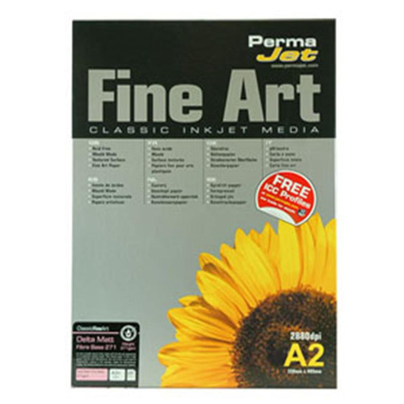 Permajet Double Sided 250 Matt Printing Paper A3 - 50 Sheets Image 1