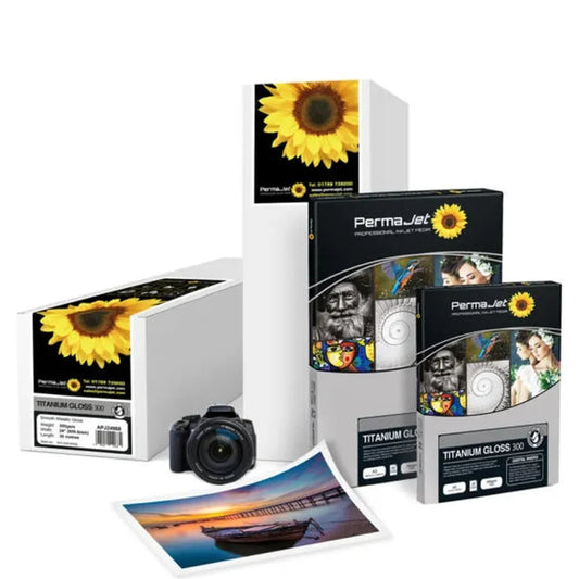 Permajet Titanium Gloss 300 Roll Paper 60" - 30 Metres