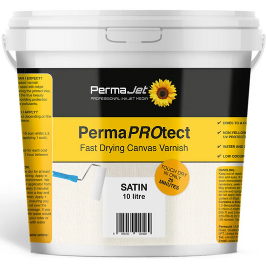 PermaJet PermaPROtect Varnish Satin - 10 Litre