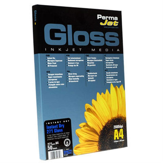 Permajet Gloss 271 Glossy Photo Paper 6x4 - 100 Sheets