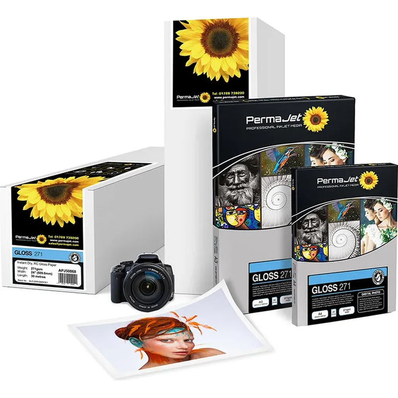 Permajet Gloss 271 Roll Paper 60" - 30 Metres