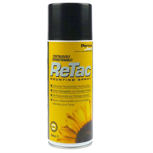 Permajet ReTac Mounting Spray 400ml Image 1