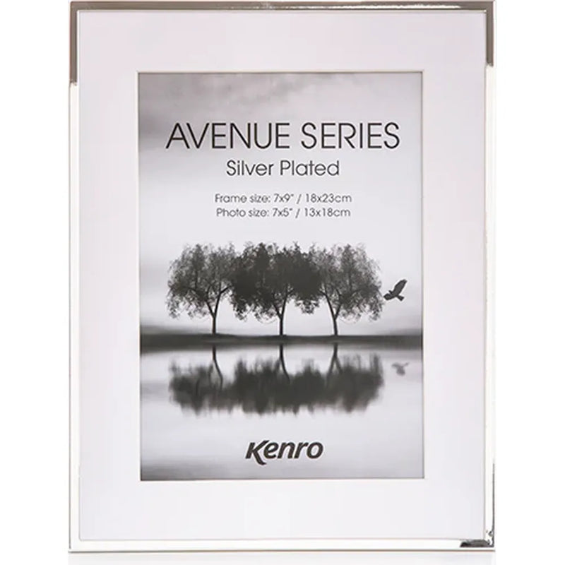 Kenro Avenue Silver Plated 3.5x2.5 Photo Frame