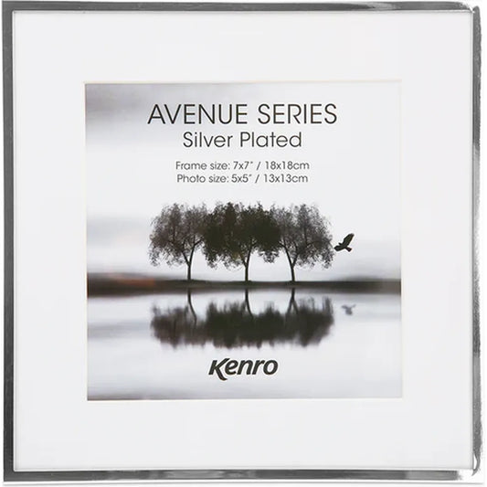 Kenro Avenue Silver Plated Photo Frame