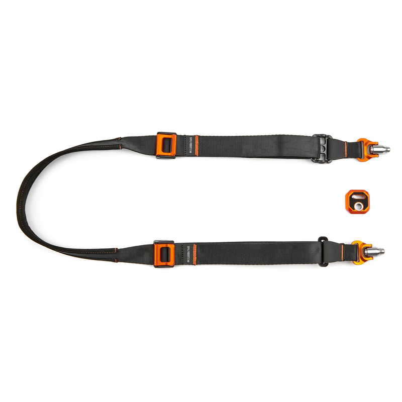 3 Legged Thing Axis 34 Padded Neck & Shoulder Strap - Inferno