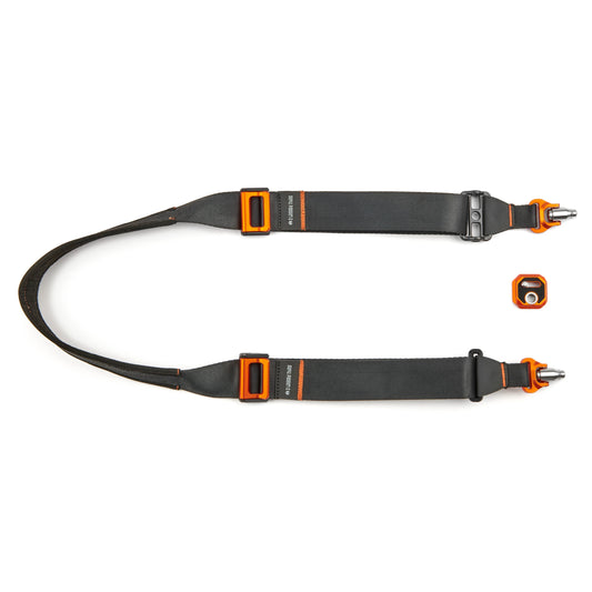 3 Legged Thing Axis 44 Padded Neck & Shoulder Strap - Inferno