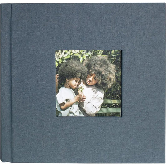 
Kenro Aztec Prestige Self-Adhesive Blue Linen Photo Album - 50 Pages
