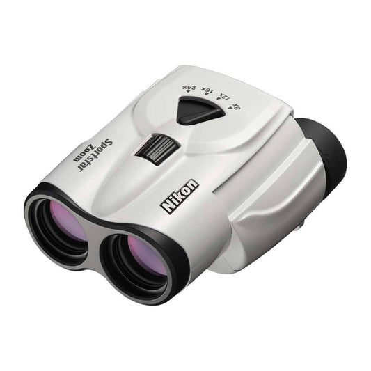 Nikon SPORTSTAR ZOOM 8-24x25 Binoculars - White Image 1