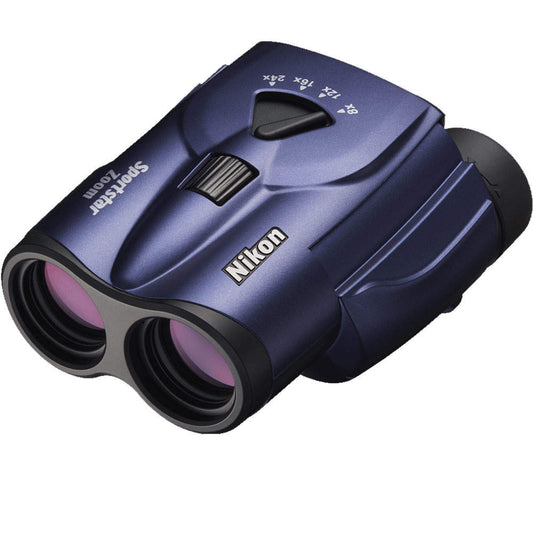 Nikon SPORTSTAR ZOOM 8-24x25 Binoculars - Blue Image 1