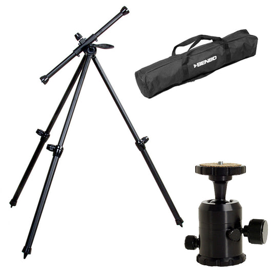 Benbo Classic 1 Aluminium Tripod Kit with Pro Ball Head and Bag