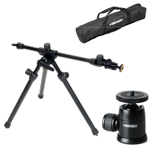 Benbo Compact Trekker Kit with Mini Ball Head and Bag