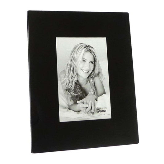 Kenro 6x4 Glass Frame - Black