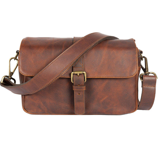 Bronkey Paris Leather Camera Bag - Cognac Image 1