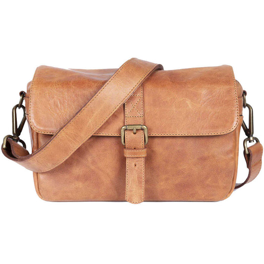 Bronkey Paris Leather Camera Bag - Tanned Brown Leather Image 1