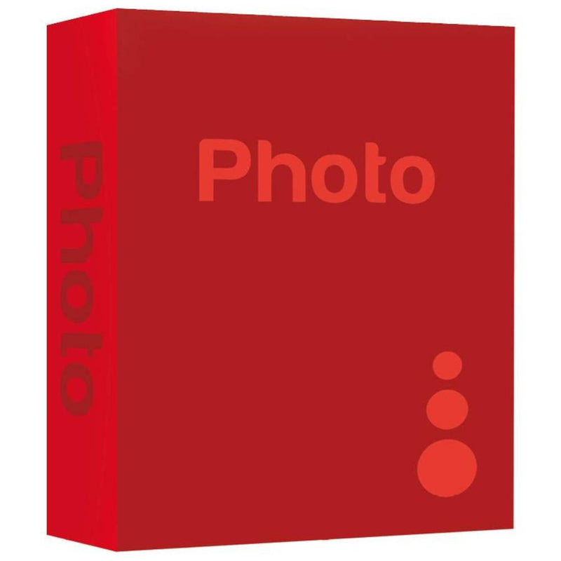 Zep Basic Slip-In Photo Album for 402 6x4 Photos - Red Image 1