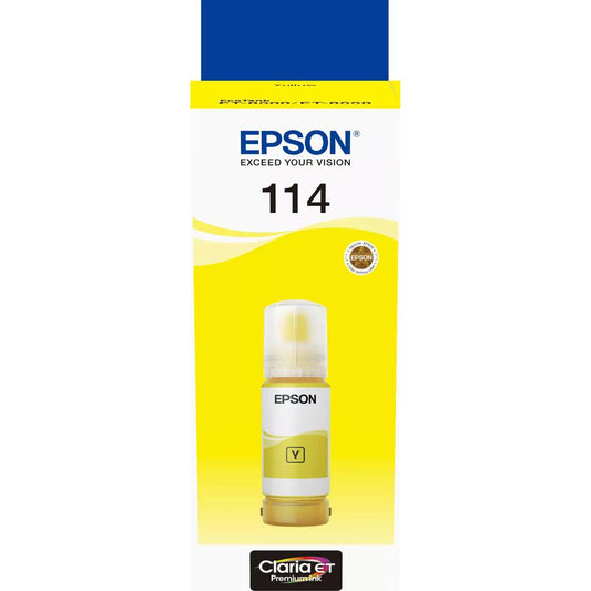 Epson Claria 114 EcoTank Premium Ink Yellow Image 1