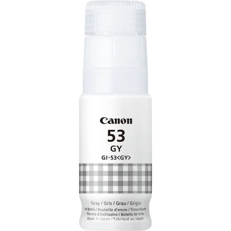 Canon GI-53GY Grey Ink Bottle for Pixma G550 / G650 MegaTank Printers