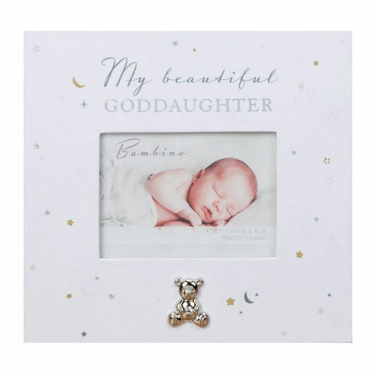 Widdop 4x3 Bambino Paperwrap Goddaughter Photo Frame