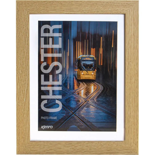 Kenro Chester 12x10 Frame with 10x8 Insert - Natural