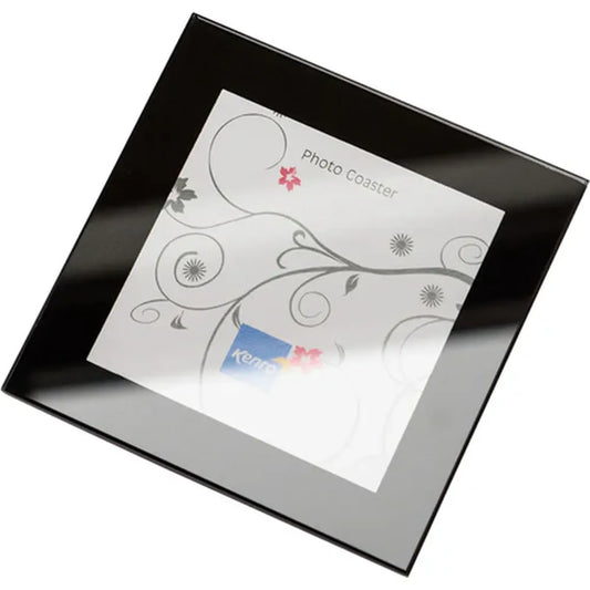 Kenro Acrylic Photo Coasters with Holder - Set of 4
