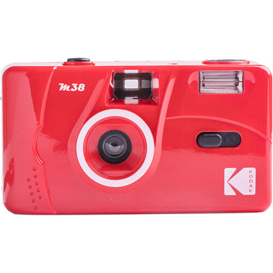 Kodak Reusable M38 35mm Film Camera - Flame Scarlet Image 1