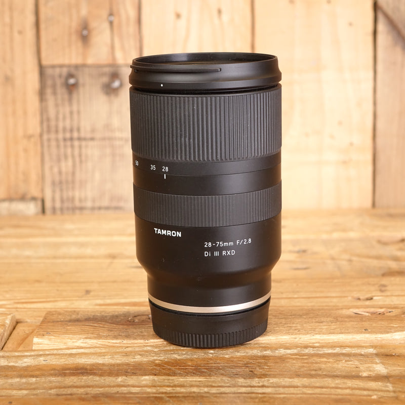Used Tamron 28-75MM F2.8 Di III RXD Lens for Sony FE mount