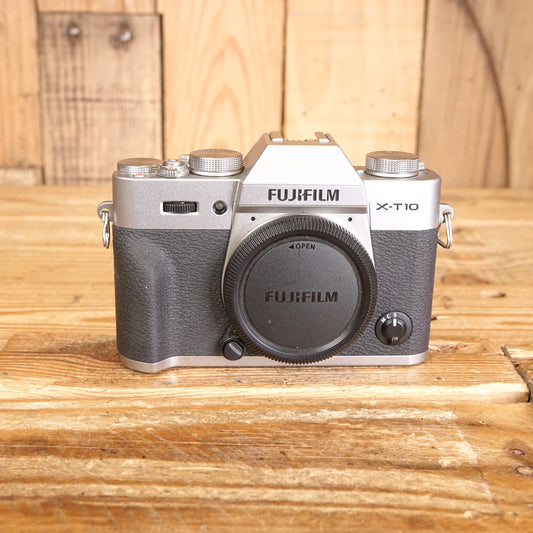 Used Fujifilm X-T10 Digital Camera Body - Silver