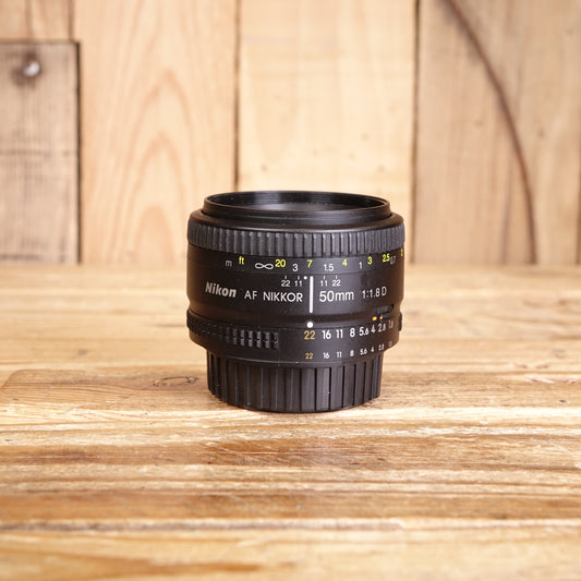 Used Nikon AF 50mm F1.8 D Lens
