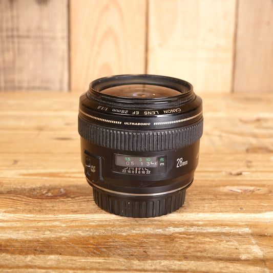 Used Canon EF 28mm F1.8 USM Lens