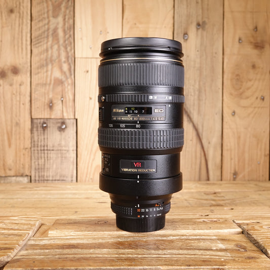 Used Nikon AF VR 80-400mm f4-5.6 D Lens
